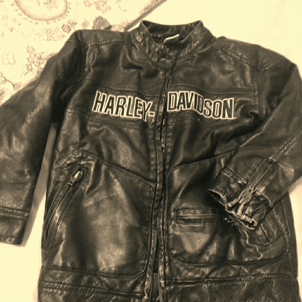 Leather Harley Davidson Jacket